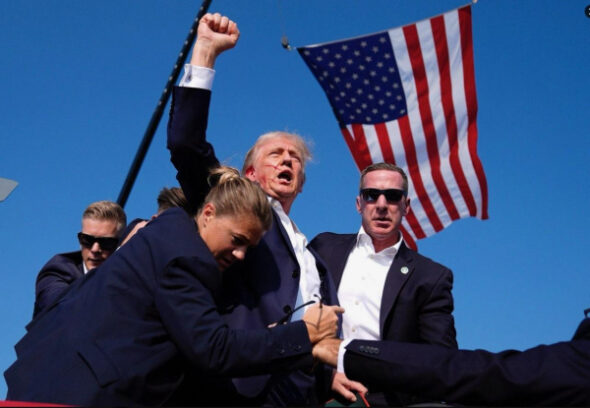 GASTSPIEL DR. STEFAN GEHROLD (USA): Fight, fight, fight! Welcome back in Office, Commander in Chief!
